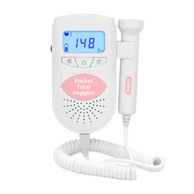 Medical hospital use Portable pocket fetal doppler  with 3 display modes TFT colorful display